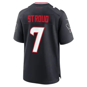 C.j. stroud houston texans nike game jersey Navy L