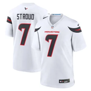 C.j. stroud houston texans nike game jersey White