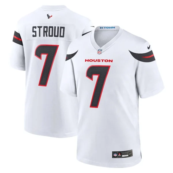 C.j. stroud houston texans nike game jersey White