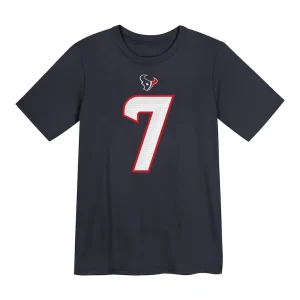 C.j. stroud houston texans nike preschool player name number t shirt Navy 56