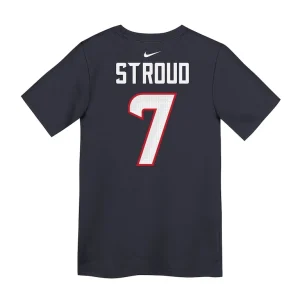 C.j. stroud houston texans nike preschool player name number t shirt Navy 7