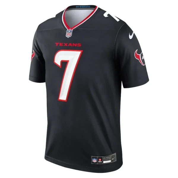 C.j. stroud houston texans nike team legend player performance top Navy M