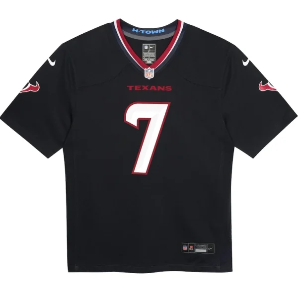 C.j. stroud houston texans nike toddler game jersey Navy 3T