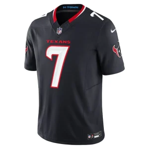 C.j. stroud houston texans nike vapor f.u.s.e. limited jersey Navy M