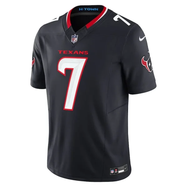 C.j. stroud houston texans nike vapor f.u.s.e. limited jersey Navy M