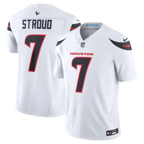 C.j. stroud houston texans nike vapor f.u.s.e. limited jersey White