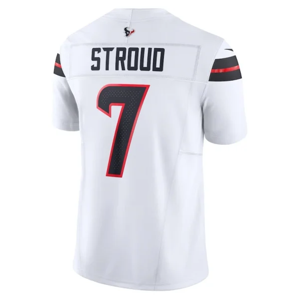 C.j. stroud houston texans nike vapor f.u.s.e. limited jersey White L