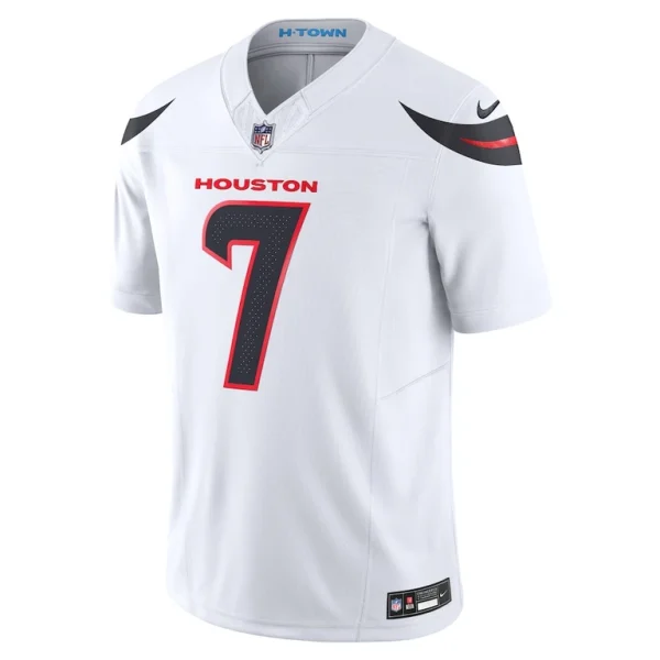 C.j. stroud houston texans nike vapor f.u.s.e. limited jersey White M