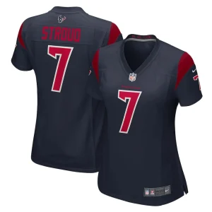 C.j. stroud houston texans nike womens alternate game jersey Navy