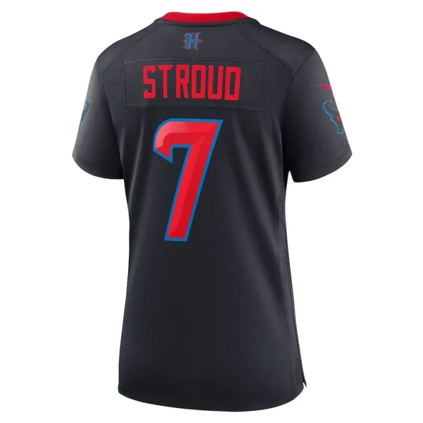 C.j. stroud houston texans nike womens alternate game jersey Navy L