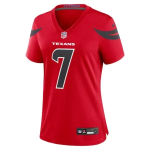 C.j. stroud houston texans nike womens alternate game jersey Red M