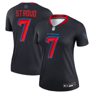 C.j. stroud houston texans nike womens alternate legend player performance top Navy