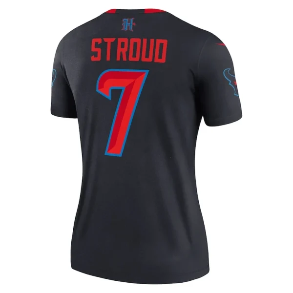 C.j. stroud houston texans nike womens alternate legend player performance top Navy L