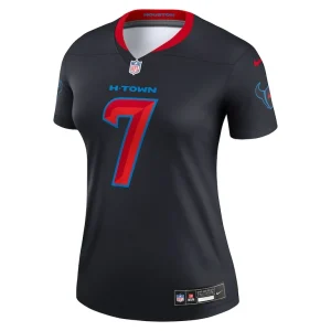 C.j. stroud houston texans nike womens alternate legend player performance top Navy M