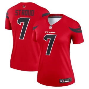 C.j. stroud houston texans nike womens alternate legend player performance top Red