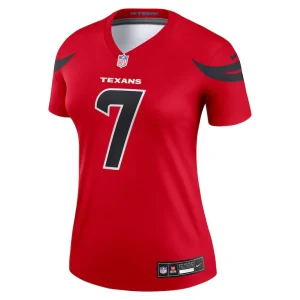 C.j. stroud houston texans nike womens alternate legend player performance top Red M