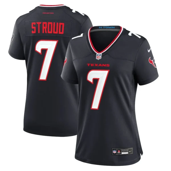 C.j. stroud houston texans nike womens game jersey Navy