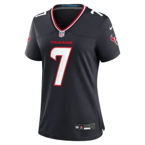 C.j. stroud houston texans nike womens game jersey Navy M