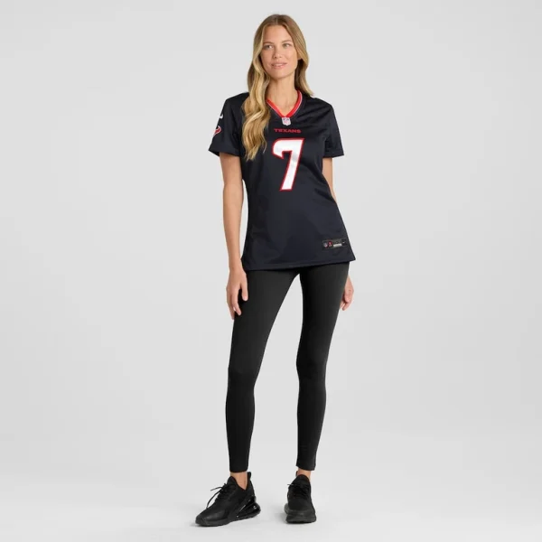 C.j. stroud houston texans nike womens game jersey Navy XL