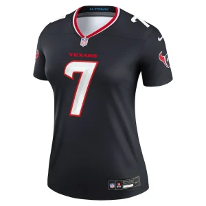 C.j. stroud houston texans nike womens legend player performance top Navy M