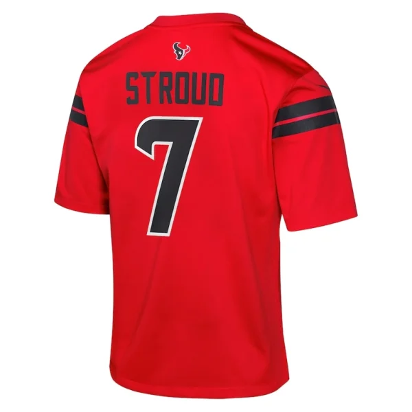 C.j. stroud houston texans nike youth alternate game jersey Red Yth L
