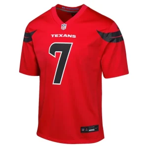 C.j. stroud houston texans nike youth alternate game jersey Red Yth M