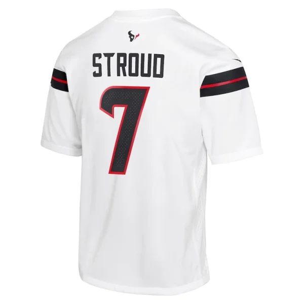 C.j. stroud houston texans nike youth game jersey White Yth L
