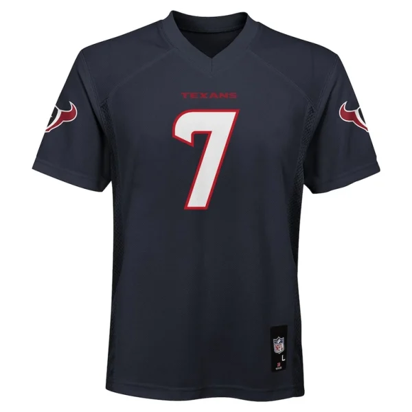 C.j. stroud houston texans preschool replica player jersey Navy 56