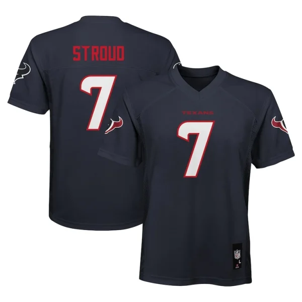 C.j. stroud houston texans preschool replica player jersey Navy