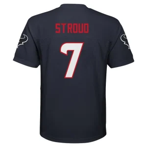 C.j. stroud houston texans preschool replica player jersey Navy 7