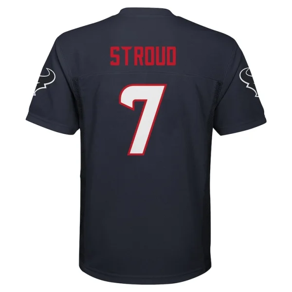 C.j. stroud houston texans preschool replica player jersey Navy 7