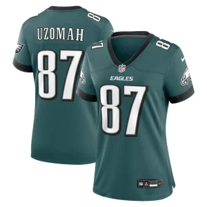 C.j. uzomah philadelphia eagles nike womens team game jersey Midnight green