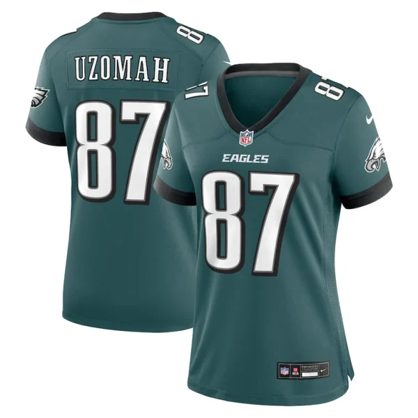 C.j. uzomah philadelphia eagles nike womens team game jersey Midnight green