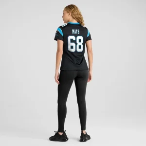 Cade mays carolina panthers nike womens team game jersey Black 2XL