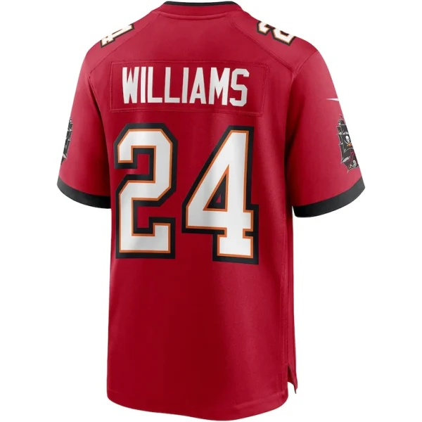 Cadillac williams tampa bay buccaneers nike game retired player jersey Red L