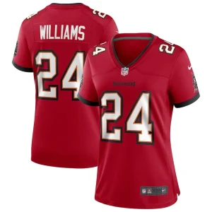 Cadillac williams tampa bay buccaneers nike womens game retired player jersey Red