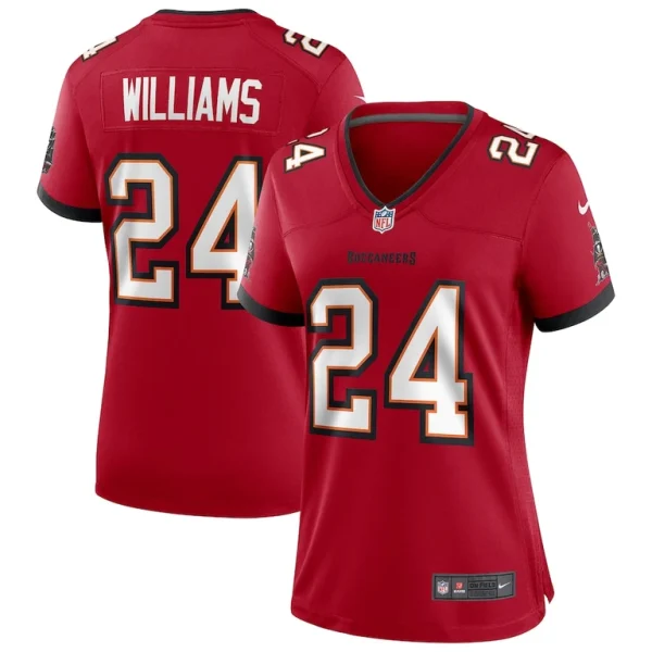Cadillac williams tampa bay buccaneers nike womens game retired player jersey Red
