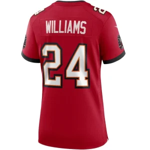 Cadillac williams tampa bay buccaneers nike womens game retired player jersey Red L