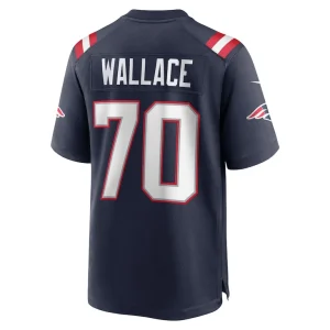 Caedan wallace new england patriots nike game jersey Navy L