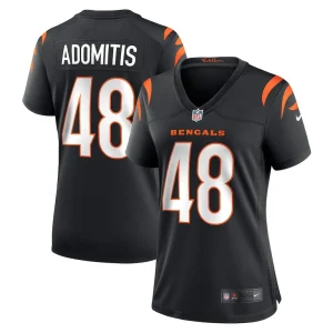 Cal adomitis cincinnati bengals nike womens game player jersey Black