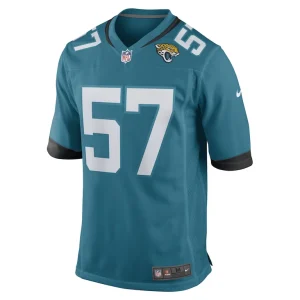 Caleb johnson jacksonville jaguars nike game player jersey Teal M