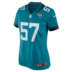 Caleb johnson jacksonville jaguars nike womens game player jersey Teal M