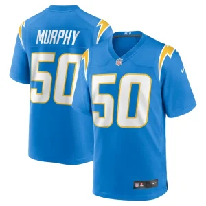 Caleb murphy los angeles chargers nike team game jersey Powder blue