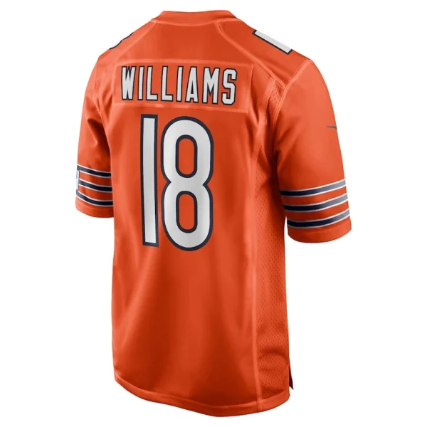 Caleb williams chicago bears nike alternate player game jersey Orange L