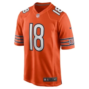 Caleb williams chicago bears nike alternate player game jersey Orange M
