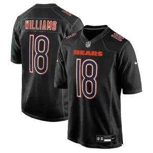 Caleb williams chicago bears nike fashion jersey Carbon black