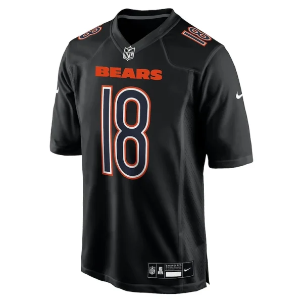 Caleb williams chicago bears nike fashion jersey Carbon black L