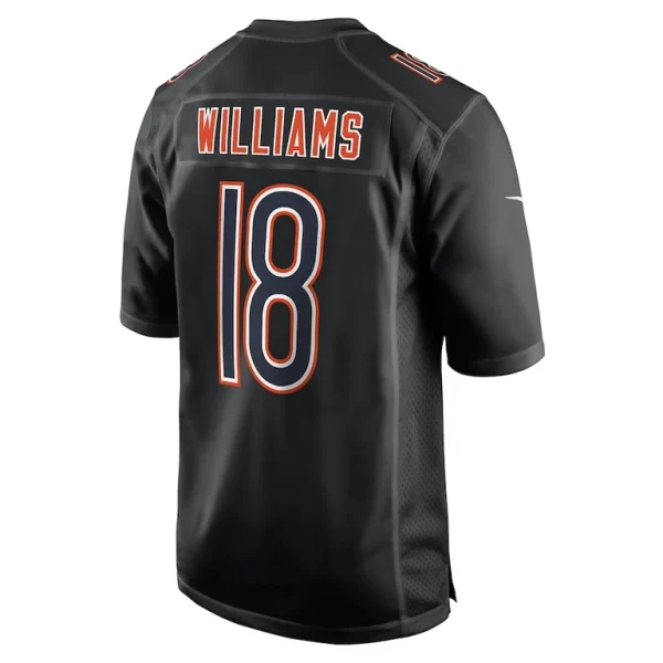 Caleb williams chicago bears nike fashion jersey Carbon black M