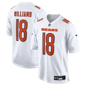 Caleb williams chicago bears nike fashion jersey Tundra white