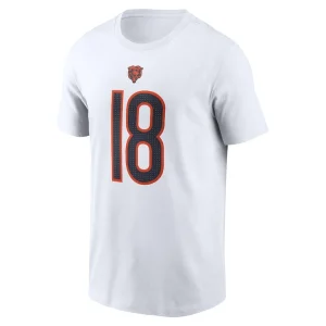 Caleb williams chicago bears nike fuse name number t shirt White M